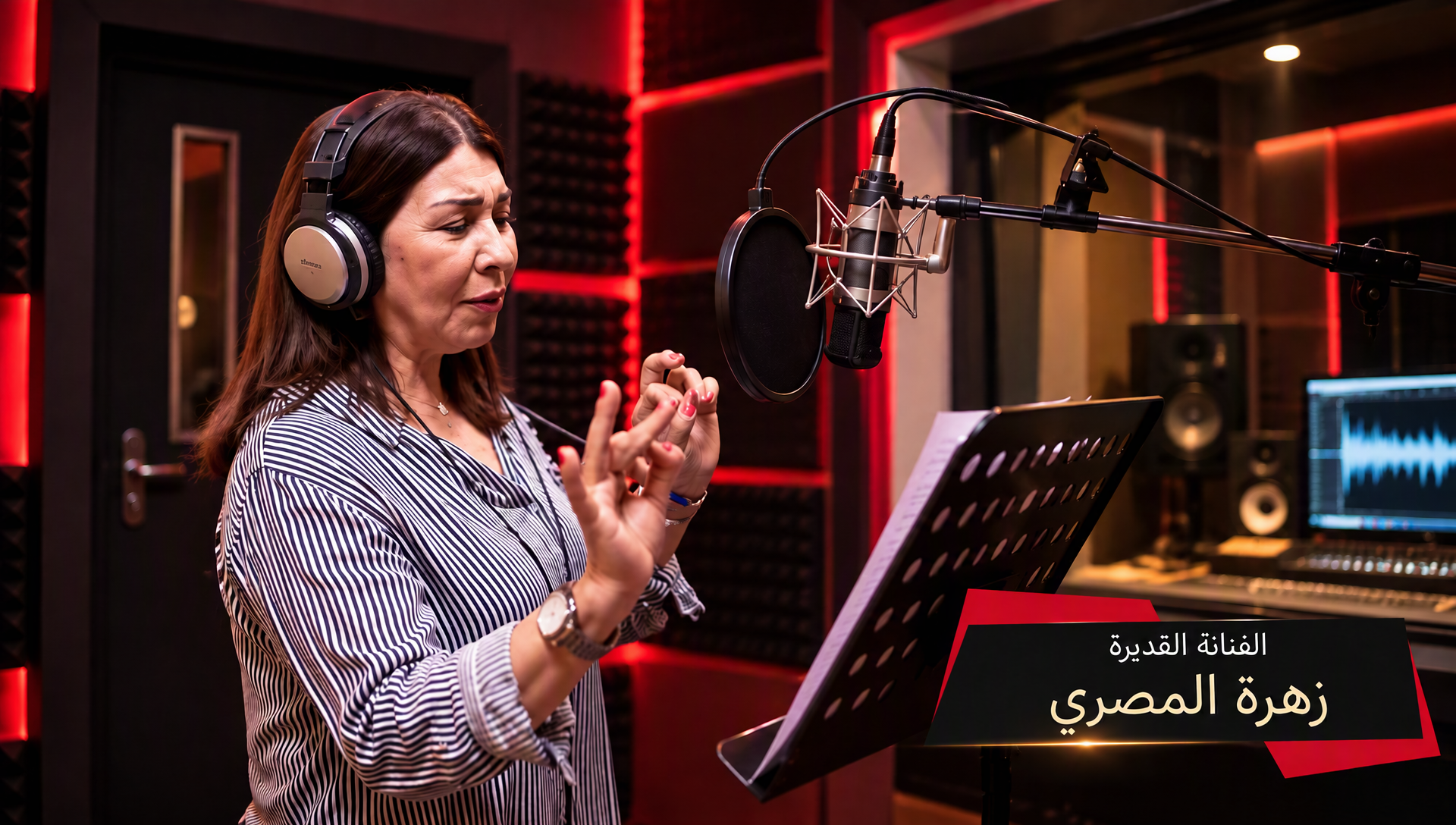PG Studios | Voice Recording Sessions – Zahra Al-Masri