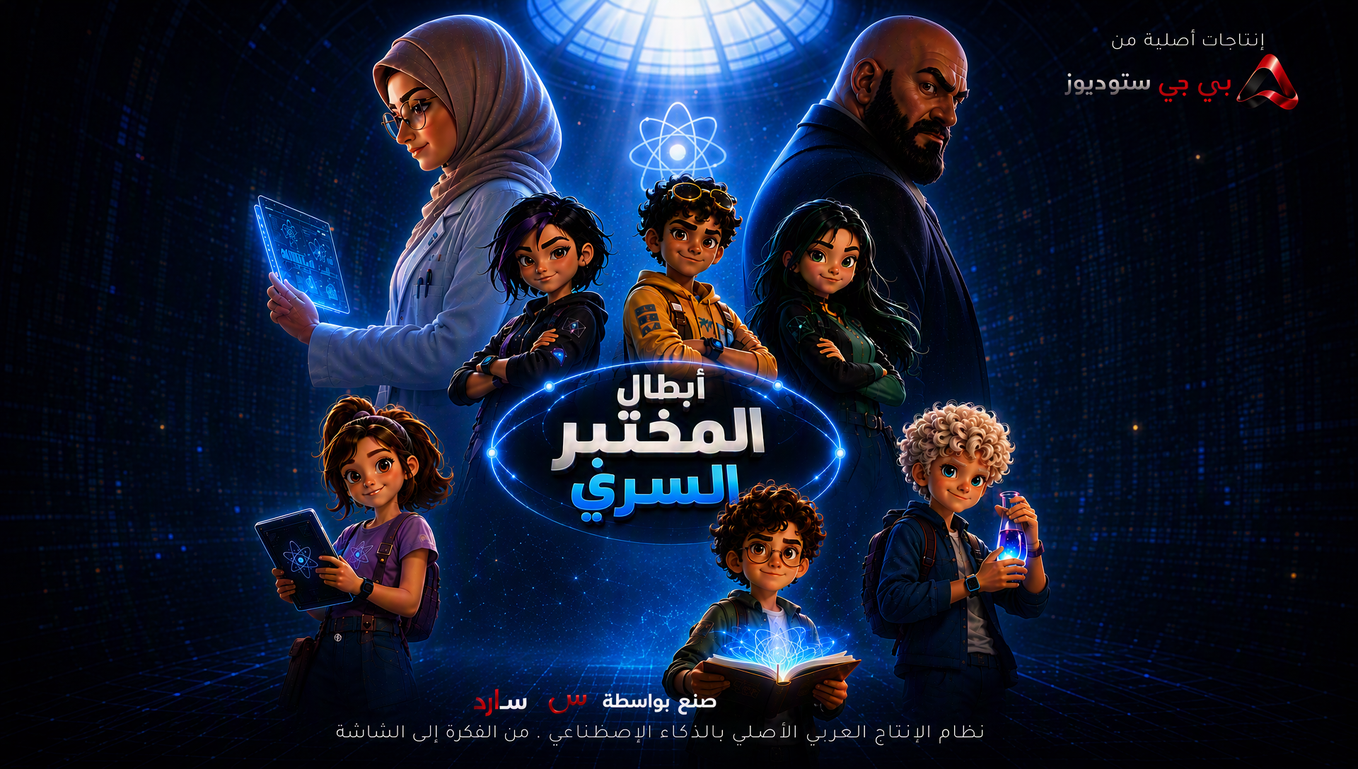 أبطال المختبر السري